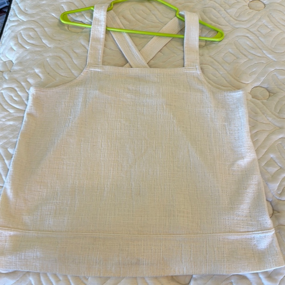 Madewell beige tank size XL